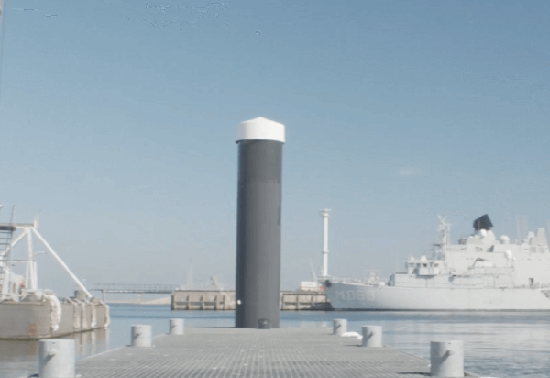  Walcon Marine Pfahlkappe kegelförmig rund aus Kunststoff