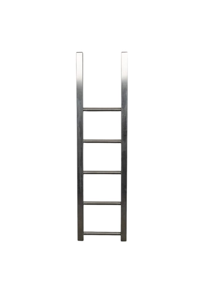 Stainless steel safety ladder