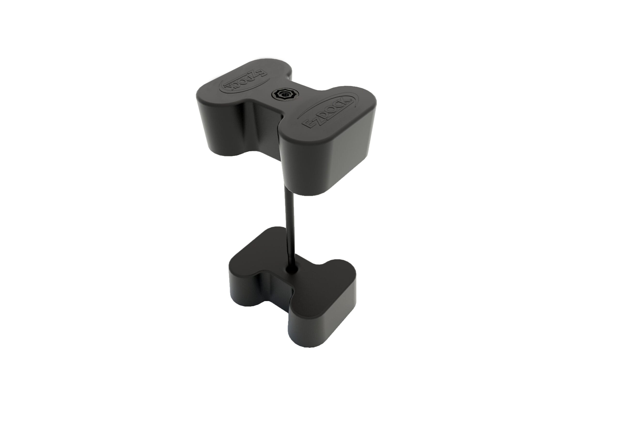  Komplette EZ -Dock -Verbindung in der Montageposition mit Schrauben, Nuss und Kunststoffverbindungen eingestellt