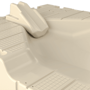 EZ Dock bow stop installed on an EZ Port® 2I scaffolding with anti -slip surface.